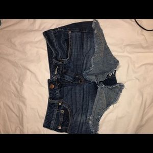 Dark Blue Jean Shorts